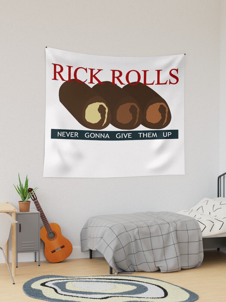 Rick Astley meme Poster for Sale by blurry-mind