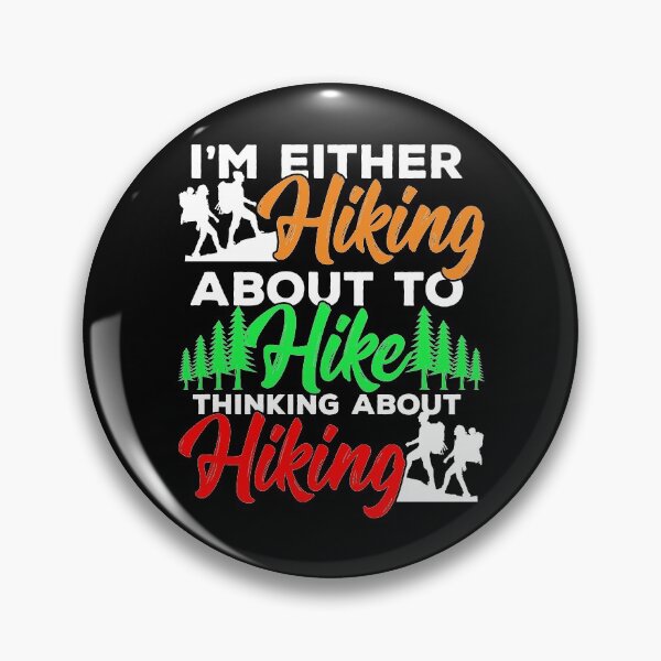 Item preview, I am Hiking about to Hike thinking about it designed and sold by NeXore.