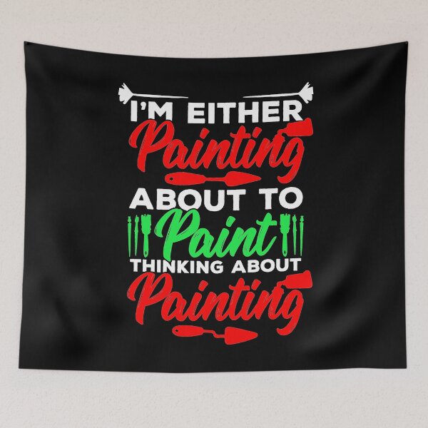 Item preview, I am Painting about to Paint thinking about it designed and sold by NeXore.