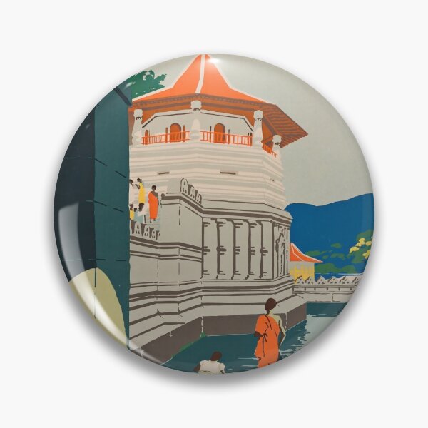 Artikelvorschau, see Ceylon retro poster entworfen und verkauft von CorasPosters.