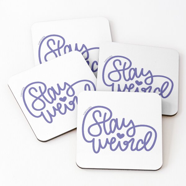 Item preview, Stay Weird (Indigo) designed and sold by TswizzleEG.