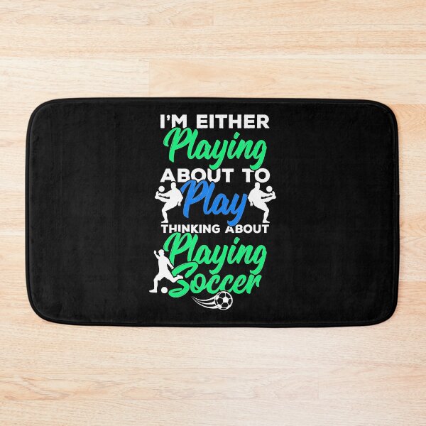 Item preview, Playing Soccer about to play thinking about it designed and sold by NeXore.