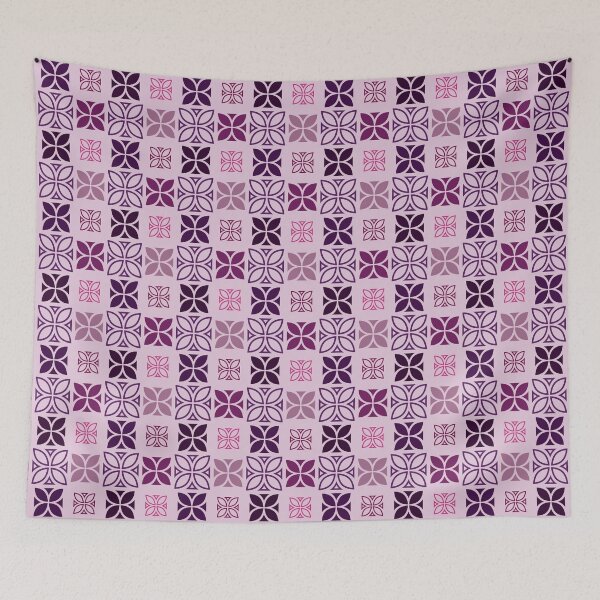 Item preview, Pasifika Nonu 4 Pattern - Purple designed and sold by lolomastudio.
