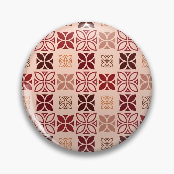 Item preview, Pasifika Nonu 4 Pattern - Red designed and sold by lolomastudio.