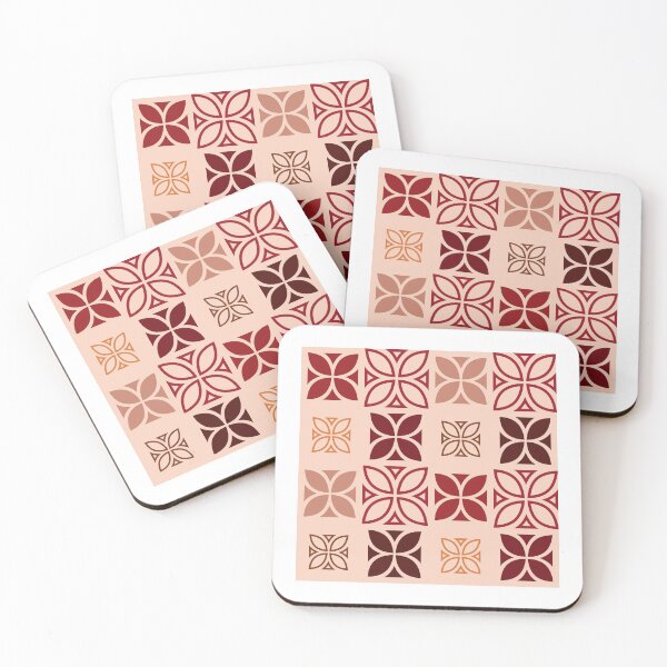 Item preview, Pasifika Nonu 4 Pattern - Red designed and sold by lolomastudio.