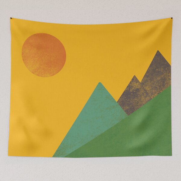 Item preview, Mountains - Warm Palette designed and sold by VeronArtLab.