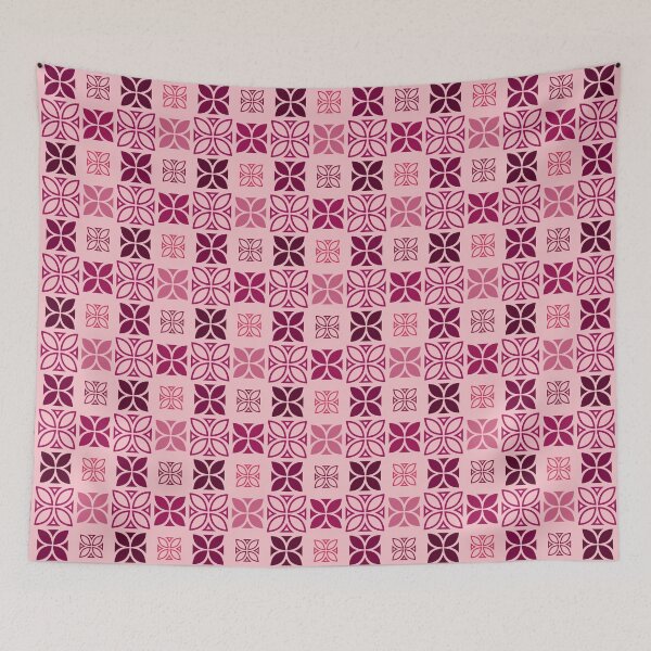 Item preview, Pasifika Nonu 4 Pattern - Pink designed and sold by lolomastudio.