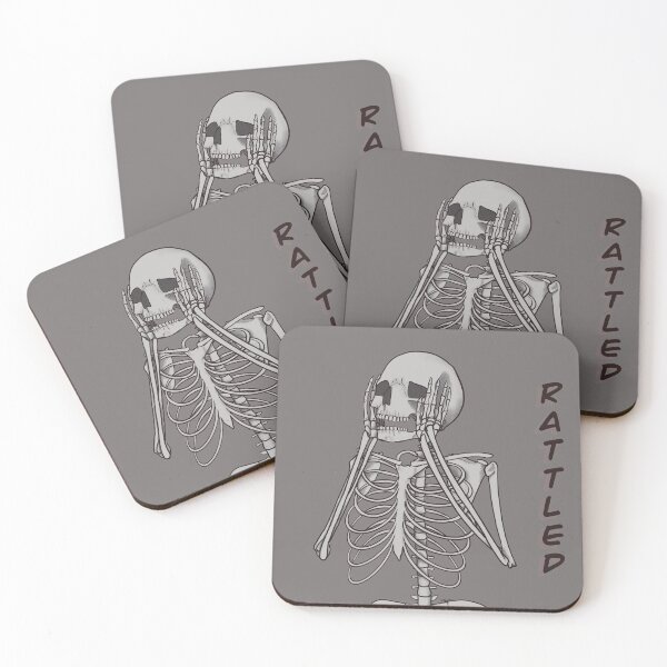 Item preview, Skeleton without background, Rattled designed and sold by Salem Scribbles.