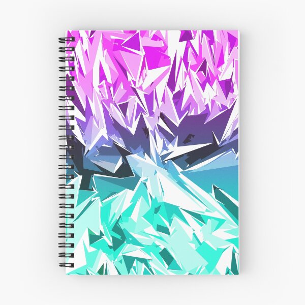 Item preview, Modern Trendy Purple and Teal Fractal Geo designed and sold by Blkstrawberry.