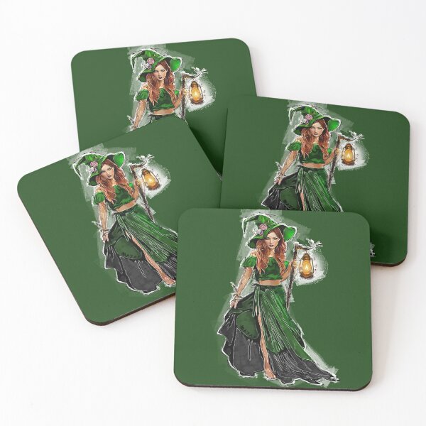 Item preview, The Little Green Witch of Darkness designed and sold by MAZAX.