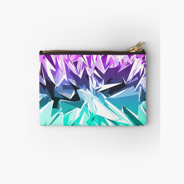 Item preview, Modern Trendy Purple and Teal Fractal Geo designed and sold by Blkstrawberry.