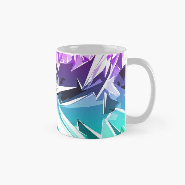 Item preview, Modern Trendy Purple and Teal Fractal Geo designed and sold by Blkstrawberry.