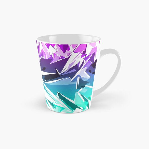 Item preview, Modern Trendy Purple and Teal Fractal Geo designed and sold by Blkstrawberry.