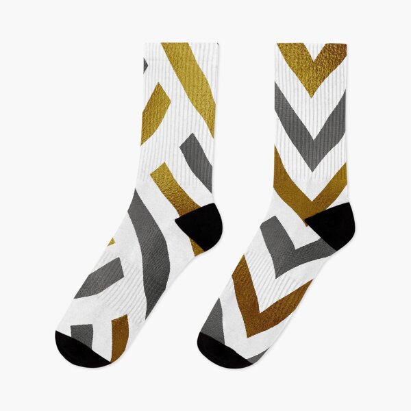 Item preview, Golden night chevrons II designed and sold by peggieprints.