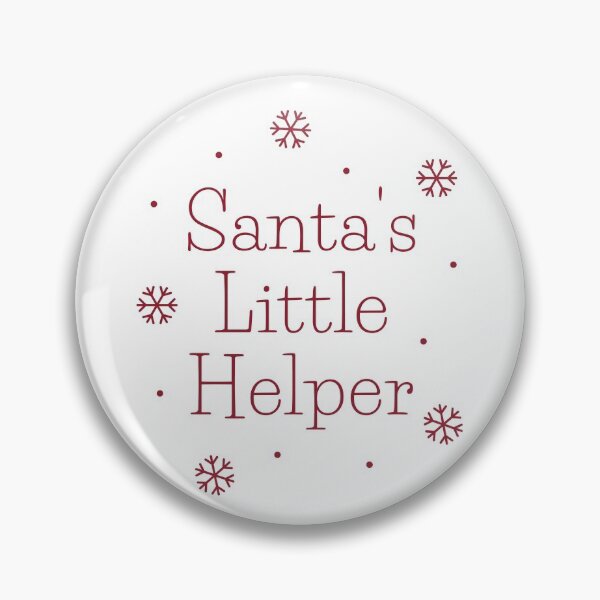 Item preview, Santa's Little Helper. Cute Christmas Design For Kids with Snowflakes designed and sold by That Cheeky Tee.