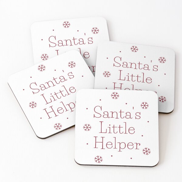 Item preview, Santa's Little Helper. Cute Christmas Design For Kids with Snowflakes designed and sold by That Cheeky Tee.