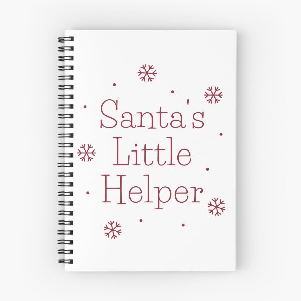 Item preview, Santa's Little Helper. Cute Christmas Design For Kids with Snowflakes designed and sold by That Cheeky Tee.