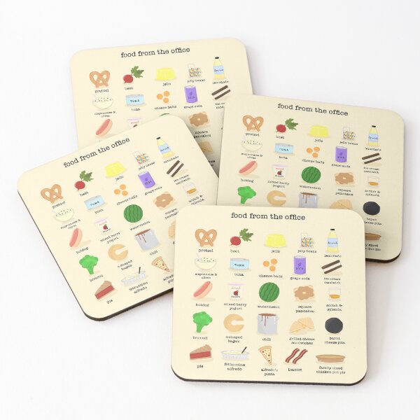 Item preview, Food from The Office designed and sold by cutermelon.