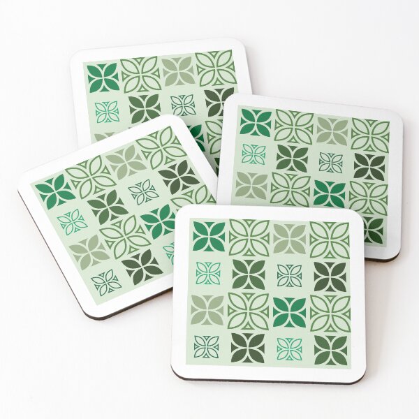 Item preview, Pasifika Nonu 4 Pattern - Green designed and sold by lolomastudio.