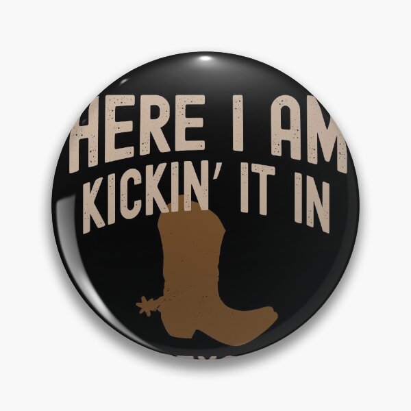 Item preview, Kicking It In Texas - Cowboy Western Rodeo Boots designed and sold by LushCatDesign.