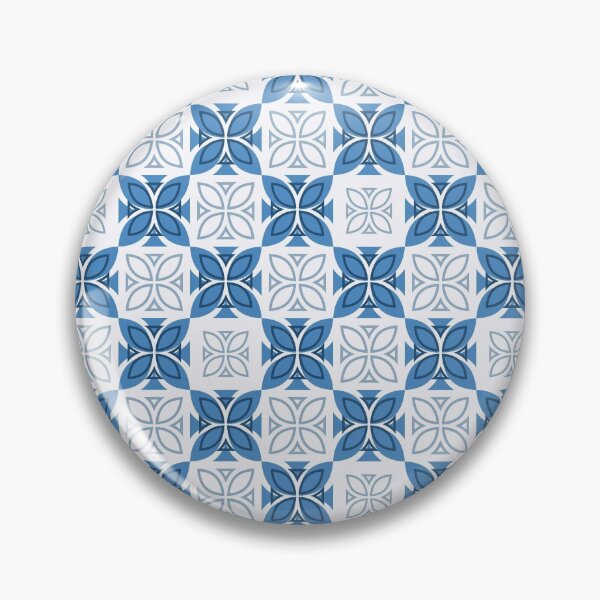 Item preview, Pasifika Nonu 1 Pattern - Blues designed and sold by lolomastudio.