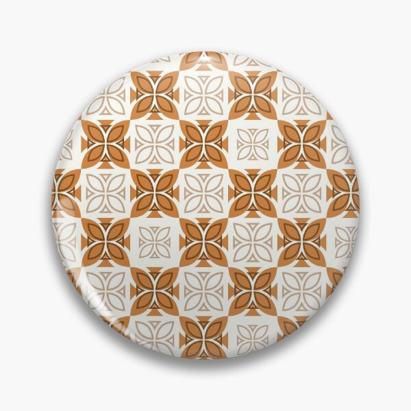 Item preview, Pasifika Nonu 1 Pattern - Orange designed and sold by lolomastudio.