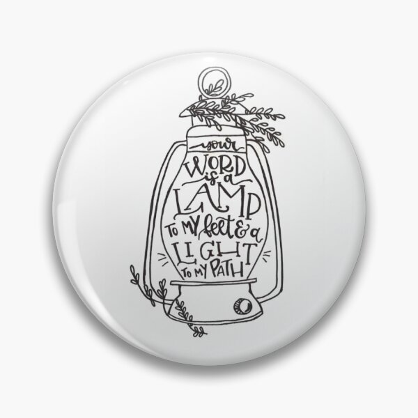 Item preview, Lamp to My Feet (Psalm 119:105) designed and sold by hjsarahchung.
