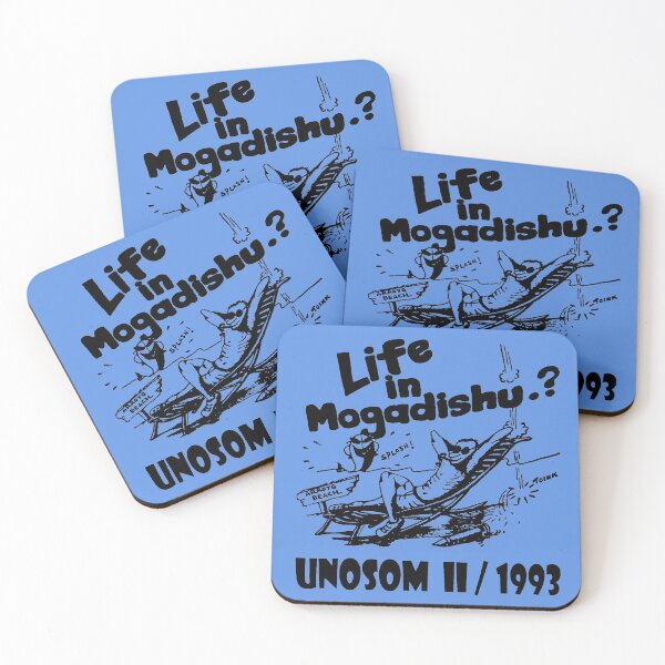 Item preview, Life In Mogadishu; Somalia; UNOSOM; designed and sold by StickerApe.