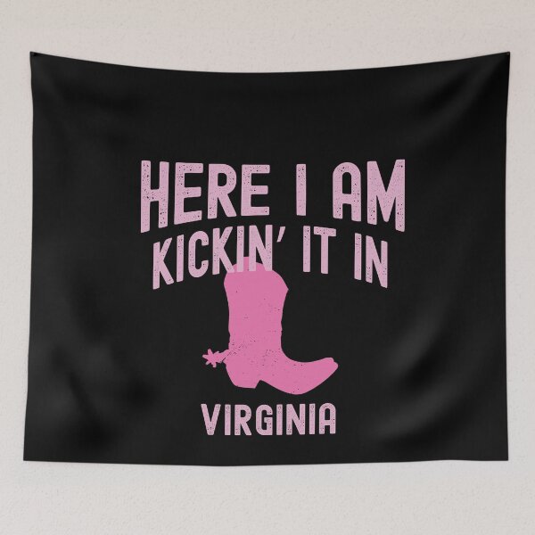Item preview, Kicking It In Virginia - Cowgirl Western Rodeo Boots designed and sold by LushCatDesign.