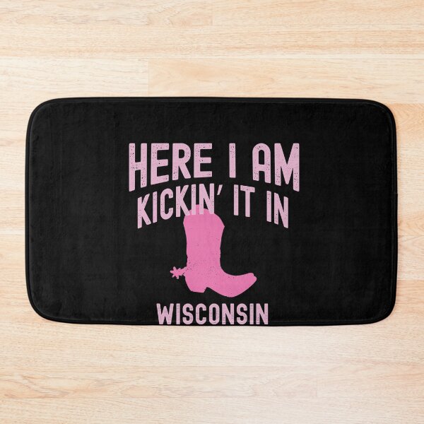 Item preview, Kicking It In Wisconsin - Cowgirl Western Rodeo Boots designed and sold by LushCatDesign.