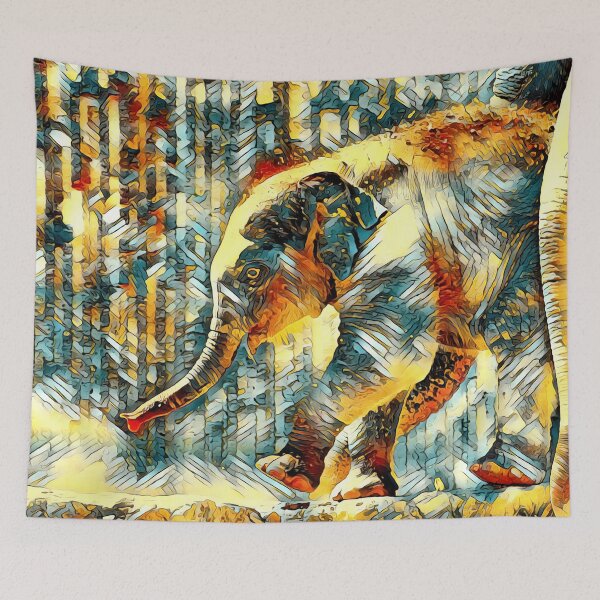 Item preview, AnimalArt Elephant 003 designed and sold by JAMFoto.