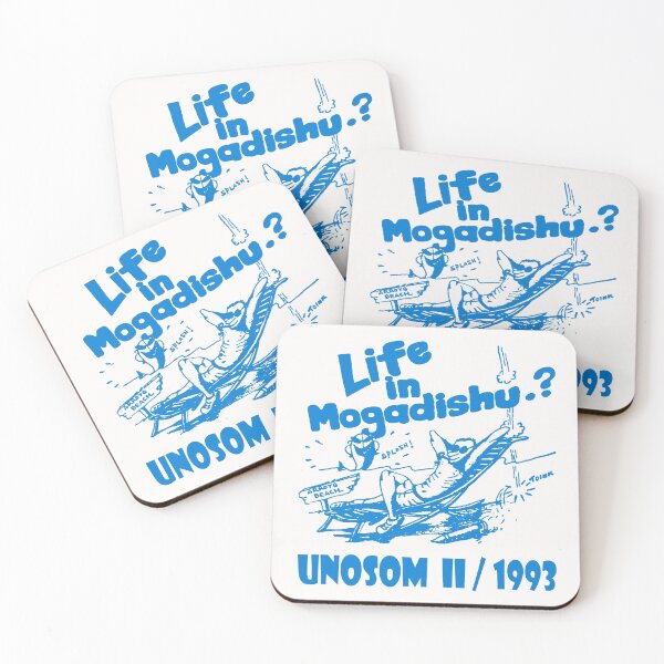 Item preview, Life In Mogadishu; Somalia; UNOSOM; designed and sold by StickerApe.