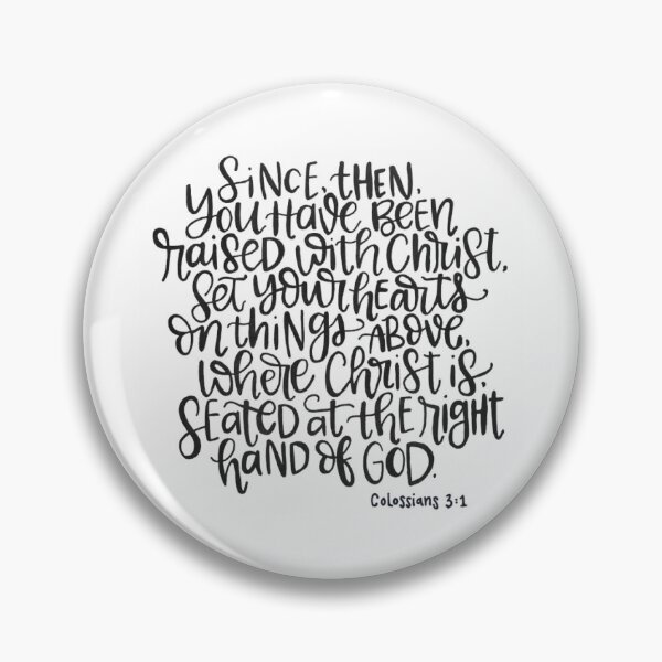 Item preview, Bible Verse Colossians 3:1 designed and sold by hjsarahchung.