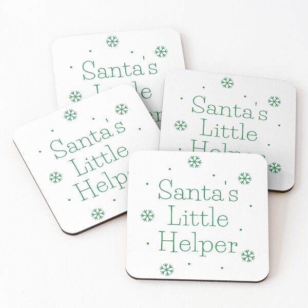 Item preview, Santa's Little Helper. Cute Christmas Design For Kids with Snowflakes. designed and sold by That Cheeky Tee.