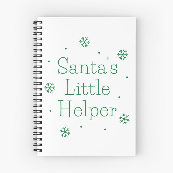 Item preview, Santa's Little Helper. Cute Christmas Design For Kids with Snowflakes. designed and sold by That Cheeky Tee.