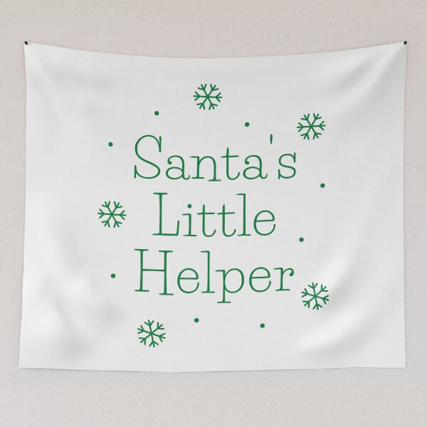 Item preview, Santa's Little Helper. Cute Christmas Design For Kids with Snowflakes. designed and sold by That Cheeky Tee.