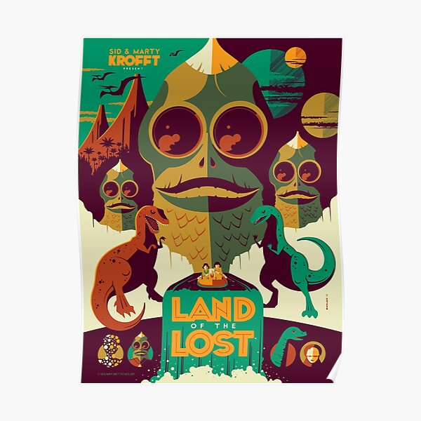 Land of the Lost 70's Edition Poster