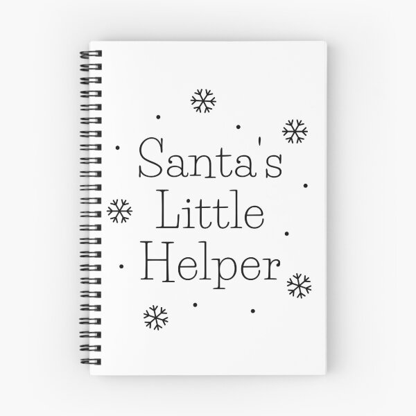 Item preview, Santa's Little Helper. Cute Christmas Design For Kids with Snowflakes designed and sold by That Cheeky Tee.