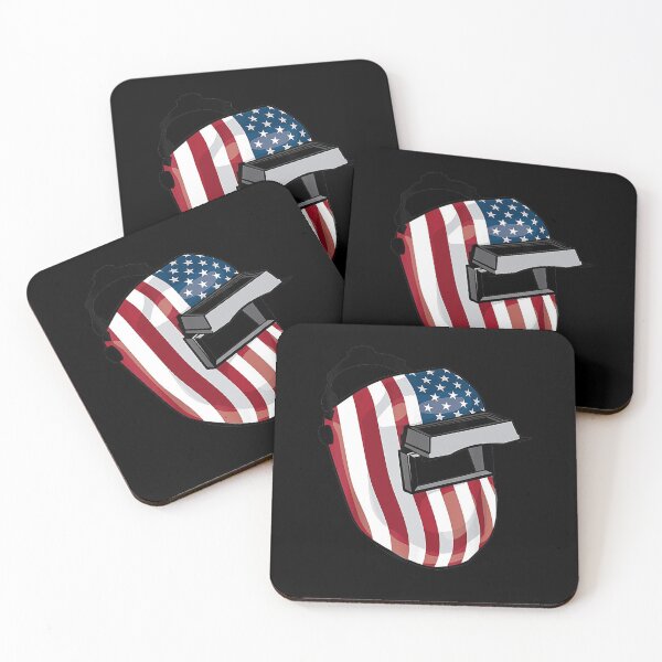 Item preview, Welder Helmet USA Flag designed and sold by Scarlettole137.