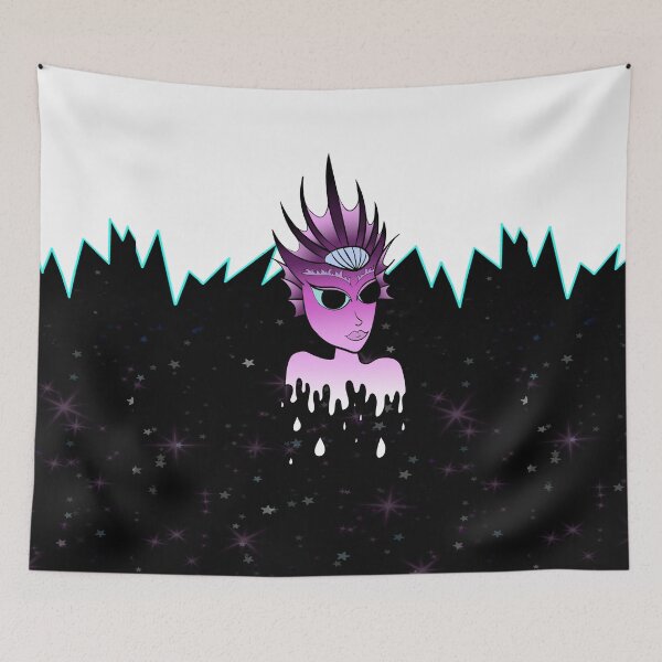 Item preview, Pink dripping mermaid  designed and sold by IndigoLove.