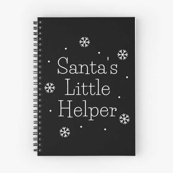 Item preview, Santa's Little Helper. Cute Christmas Design For Kids with Snowflakes designed and sold by That Cheeky Tee.