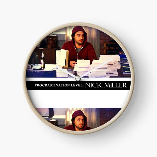 Item preview, Nick Miller - Art of Procrastination designed and sold by NihaCollection.