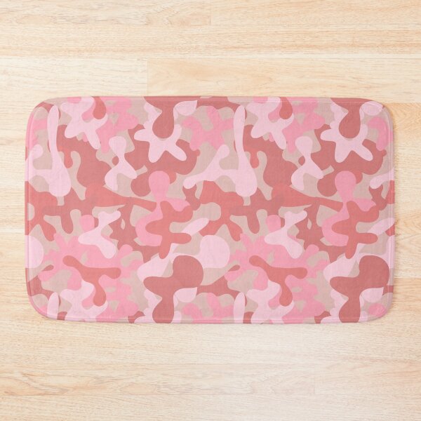 Item preview, Light Pastel Red Pink Camouflage Pattern designed and sold by MonsaviFashion.