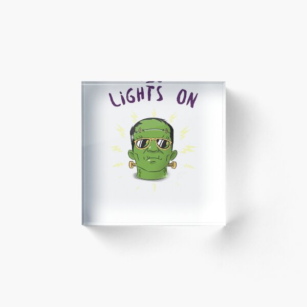 Lights On ! Acrylic Block