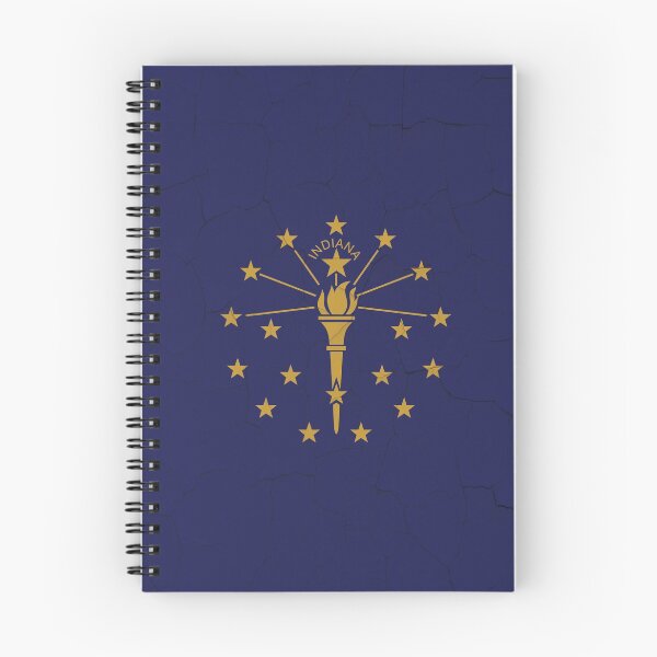 Item preview, Indiana Flag Grunge Wall designed and sold by TRowanDesign.