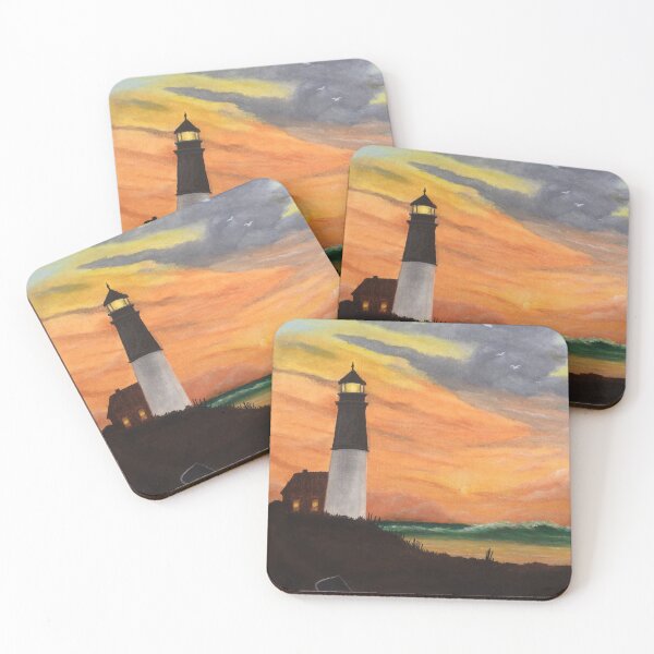 Item preview, Evening at the Lighthouse designed and sold by cokejazz-123.
