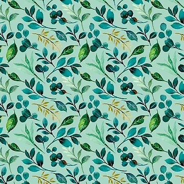 Artwork thumbnail, Botanical Pattern by MarcSabuncu