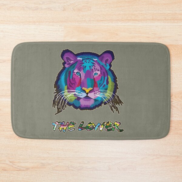 Item preview, FUNNY MULTICOLORED TIGER designed and sold by Delicious Design ⭐⭐⭐⭐⭐.