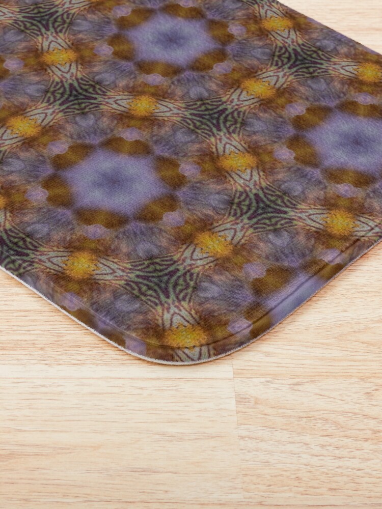 Alternate view of Flower kaleidoscope Bath Mat