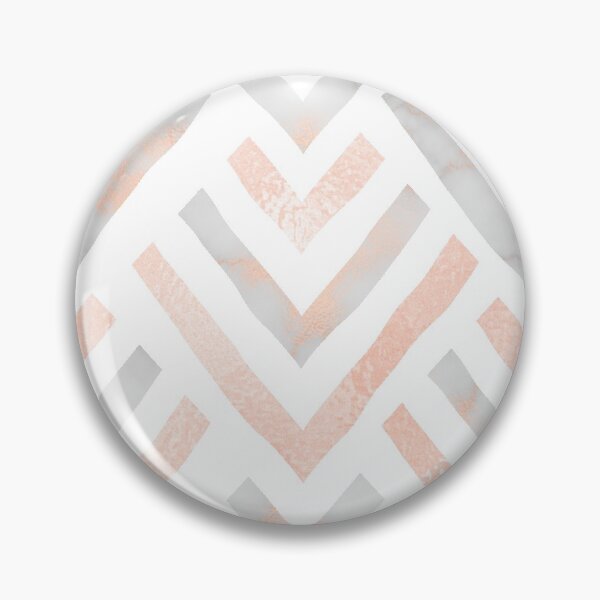 Item preview,  Rose gold marble chevrons  designed and sold by peggieprints.